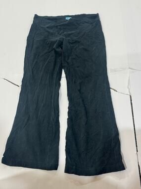 Y2K FINL 365 Womens Black Sweat Pants Sz S Cotton Blend